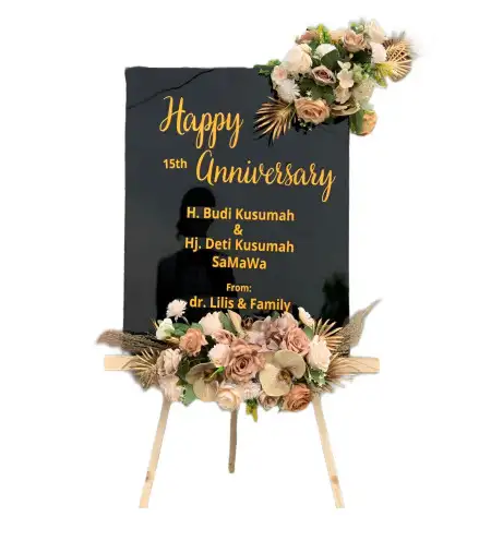 Papan Bunga Akrilik 1 Ulu